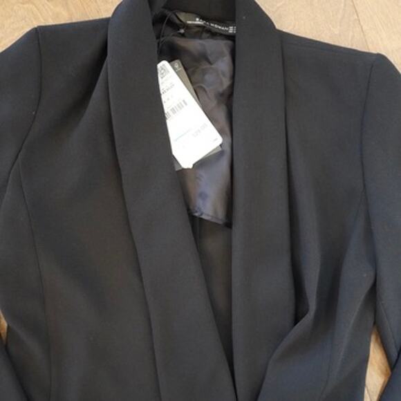 NEW Zara Woman Long Sleeve Blazer Dress Womens Size XS - Picture 3 of 9